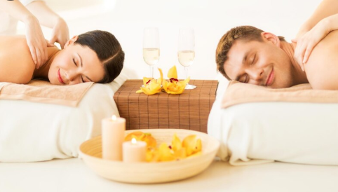 couple spa and massage