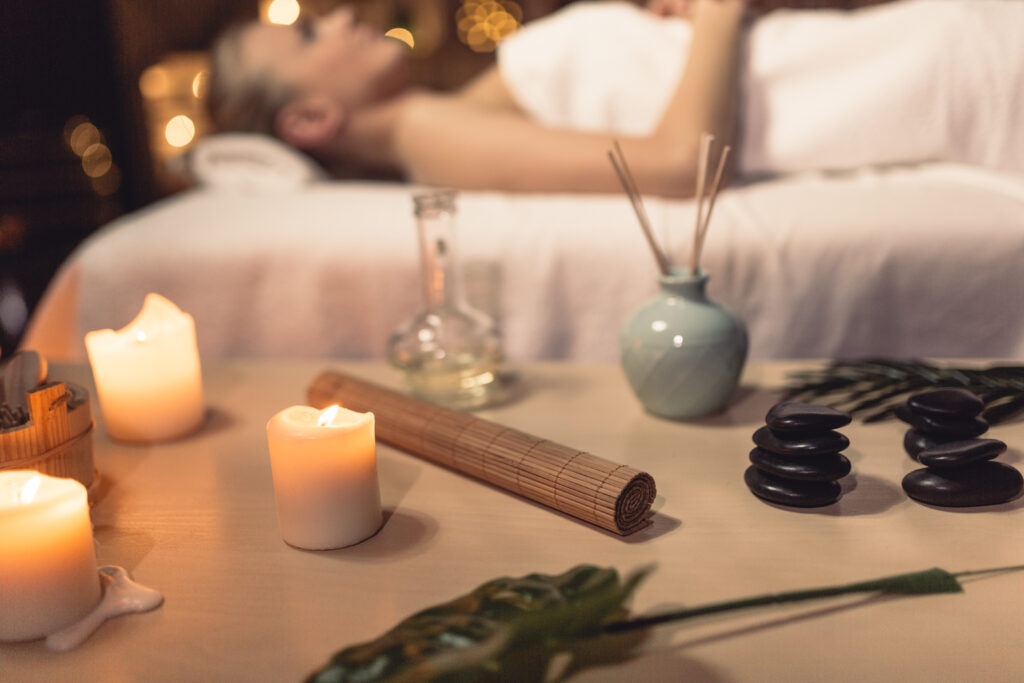 Aromatherapy massage