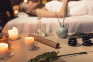 Aromatherapy massage