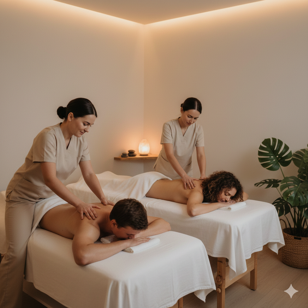 Swedish couples massage