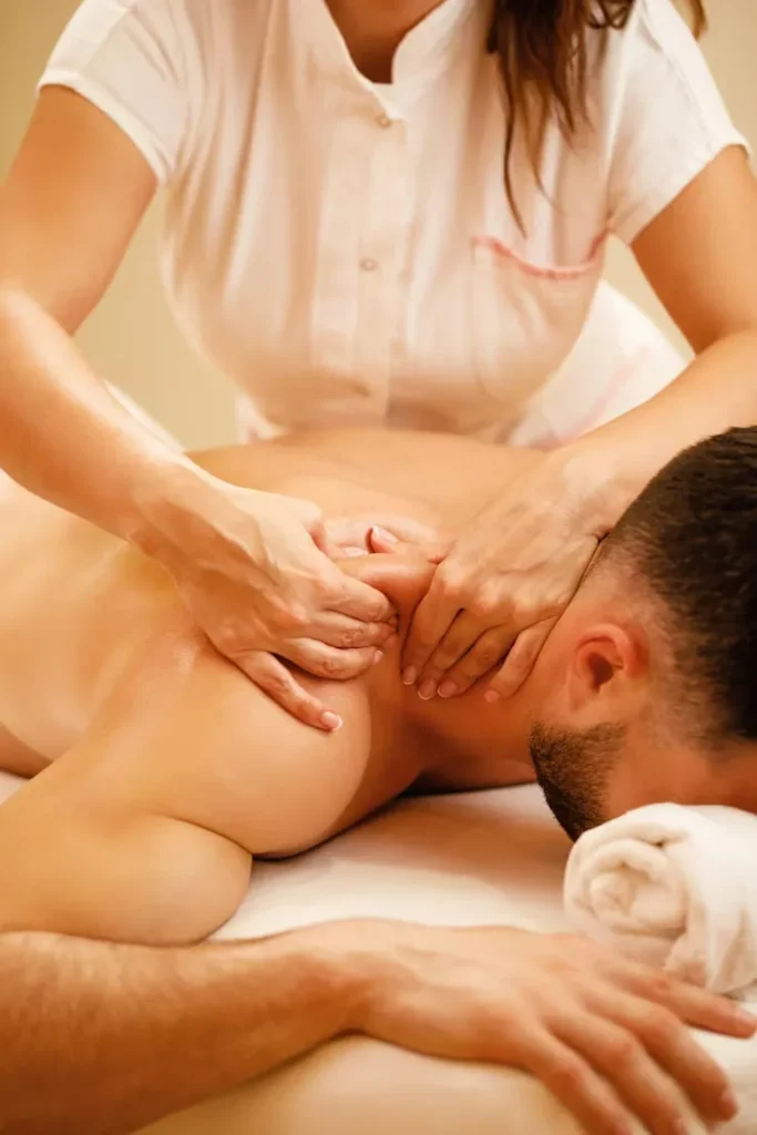 combination massage for first time