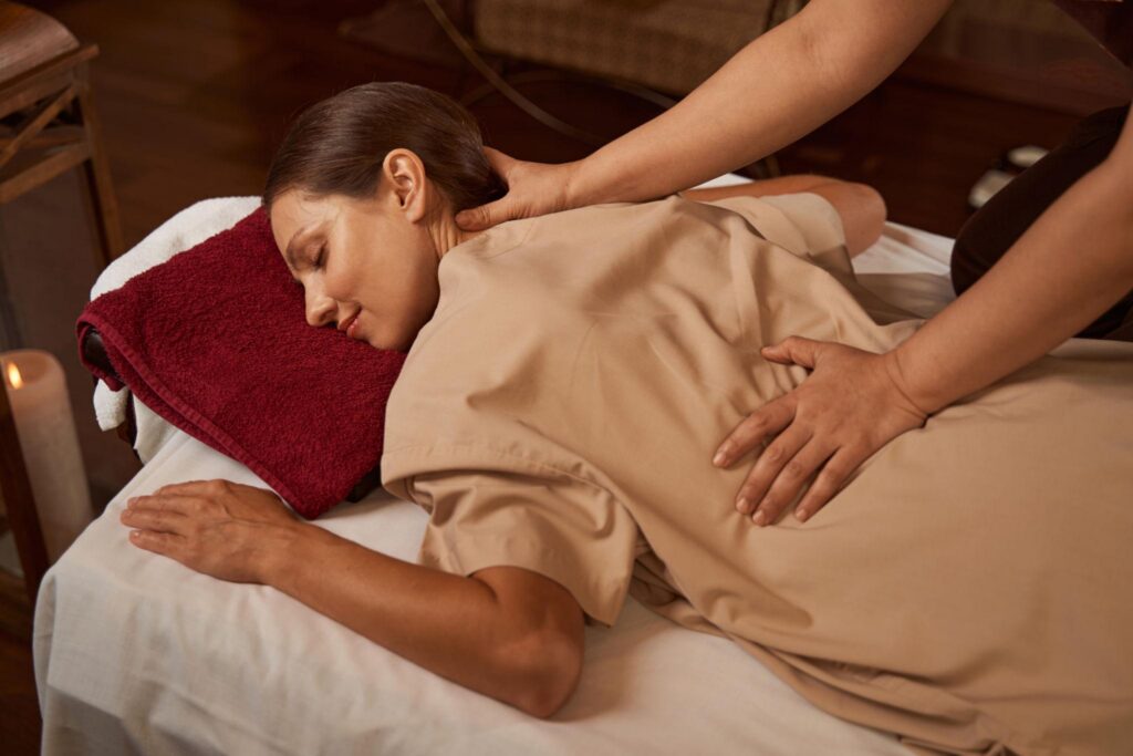 massage technique for back pain relief deep tissue