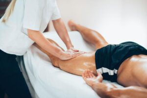 massage therapy technique for muscle recovery and soreness