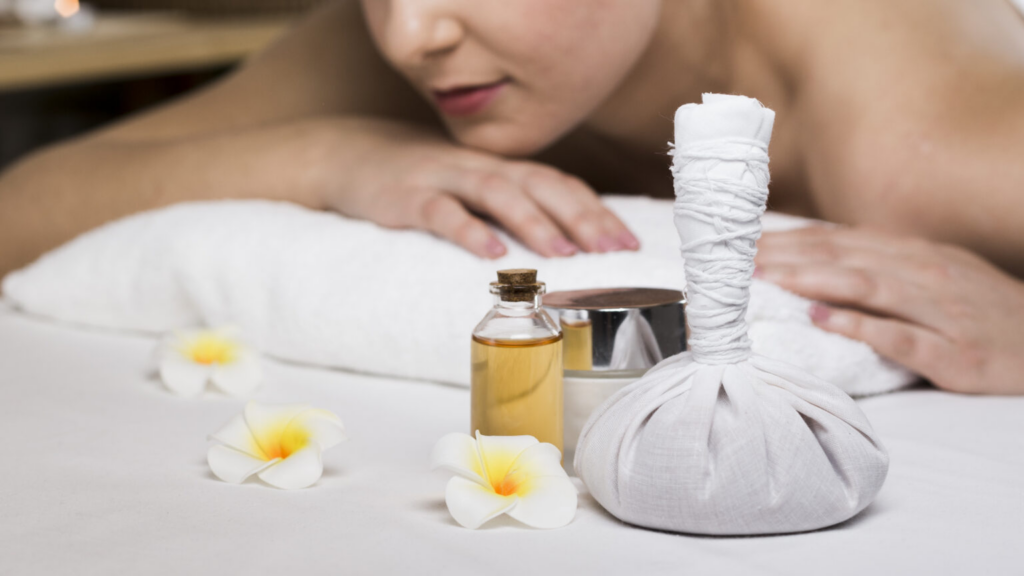 thai herbal massage ball